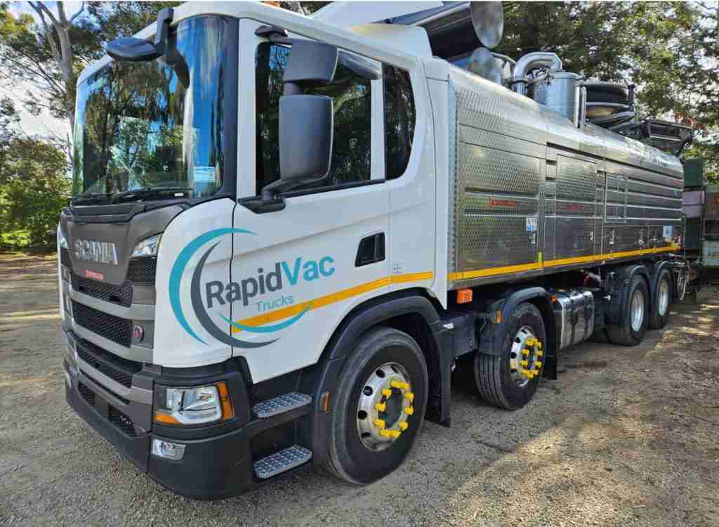 Stormwater pit and drain maintenance with vacuum truck services in Wollongong.